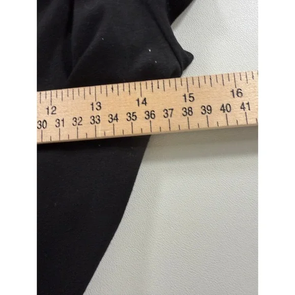 Cache Black Buckle Detail Cap Sleeve Womens Stretch Dress Small - Picture 7 of 8